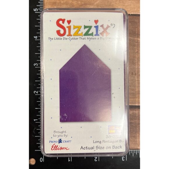 Sizzix Long Pentagon B Die-Cutter 38-0729 - Picture 3 of 3
